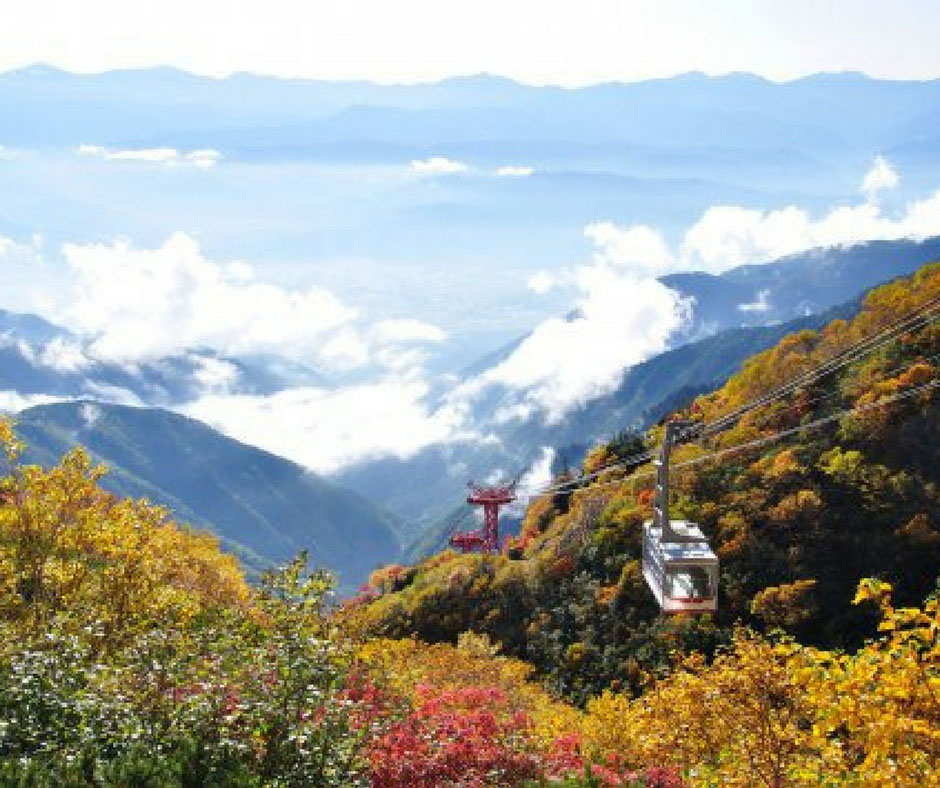 กระเช้าขึ้นศาลเจ้าจักรพรรดิ Komagatake