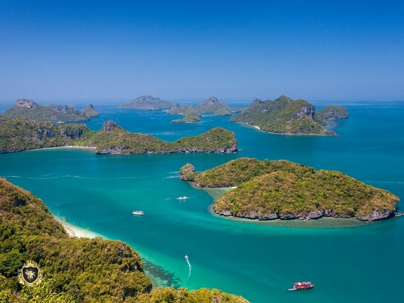จุดชมวิวหมู่เกาะอ่างทอง