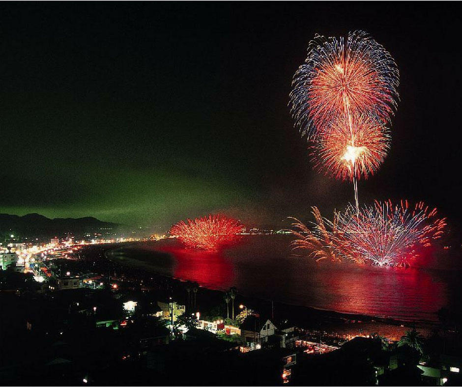 เที่ยวญี่ปุ่นสิงหาคม ที่ Kamakura Fireworks