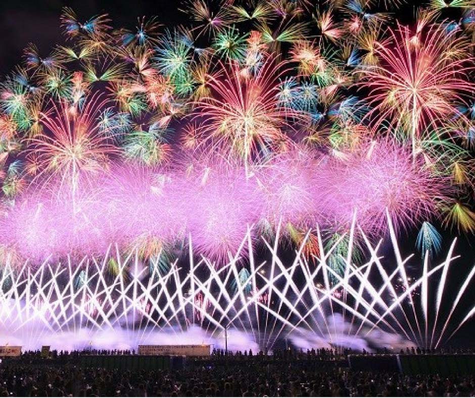 เทศกาลดอกไม้ไฟญี่ปุ่น Omagi Hanabi