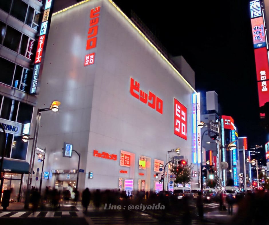 ช็อปปิ้งย่านชินจูกุ ที่ BICQLO Shinjuku