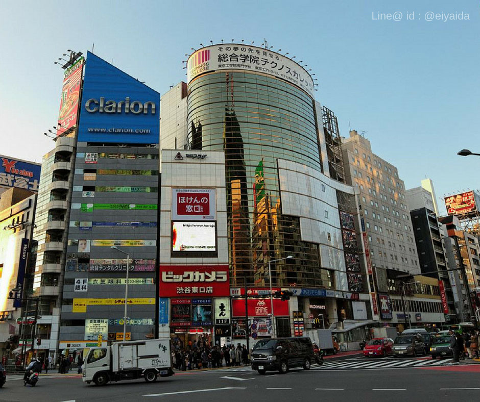17 ห้างดังย่านชิบูย่า - Meiji Dori Shibuya