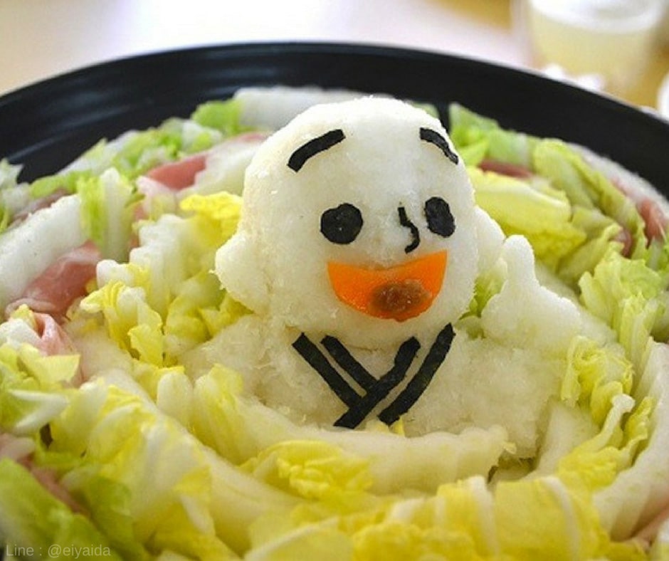อาหารหน้าหนาวของญี่ปุ่น Daikonoroshi nabe
