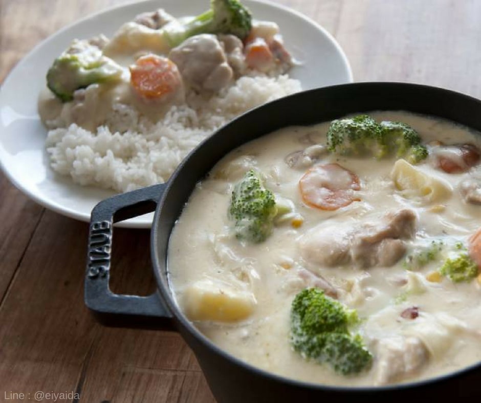 White Stew - อาหารหน้าหนาวของญี่ปุ่น