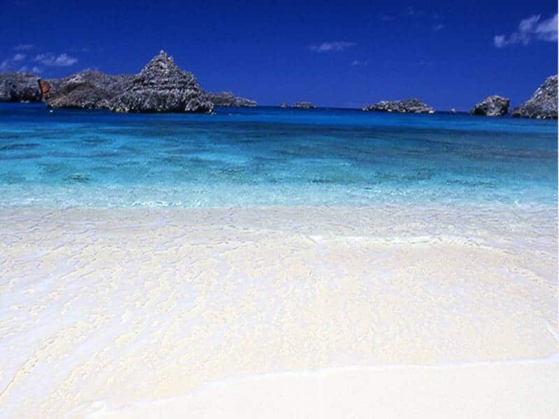 Jinny Beach in Ogasawara Island